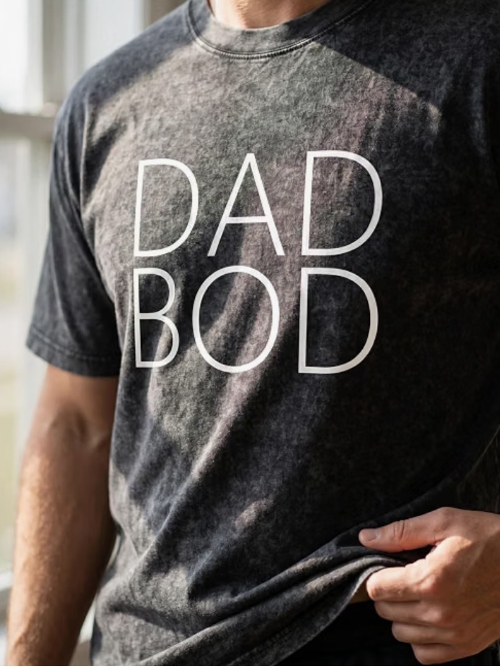 NWOT Dad Bod Washed Graphic Tee 2XL V9